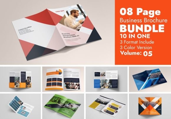 Annual Report Business Brochure: A Modern Design Solution