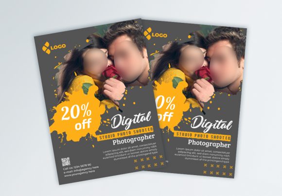 Capture Attention: The Professional Photography Flyer Template