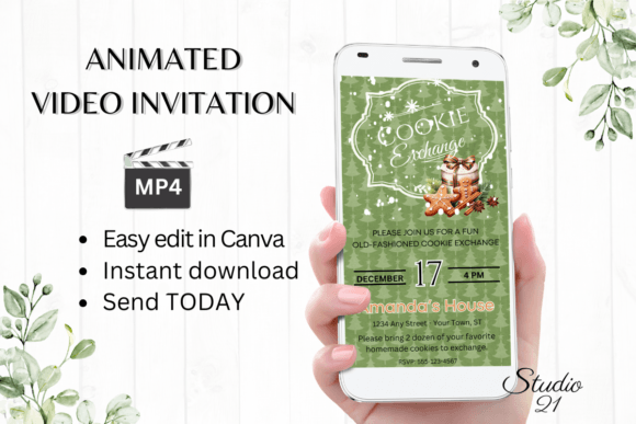 Christmas Cookie Exchange Invite: Effortless Festive Gatherings