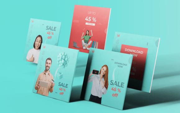 Elevate Your Brand with the Social Media Template-App-Tech-029-22