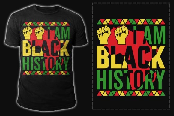 I Am Black History Design: Bold Graphics for Impactful Creations