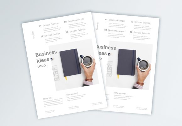 Minimal Flyer: A Professional Template for Business Promotion