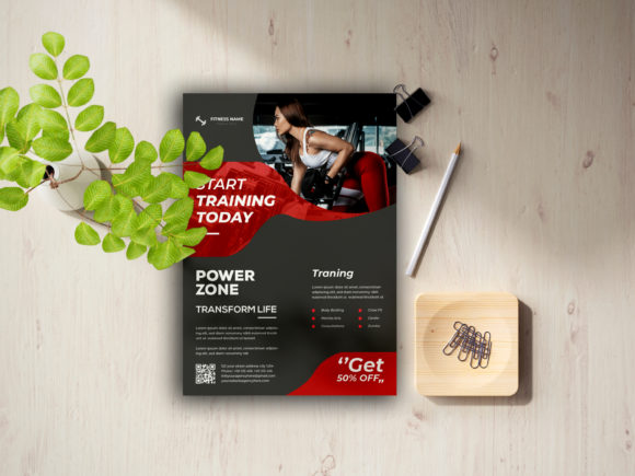 Modern Fitness Gym Flyer: Your Next Marketing Power Move