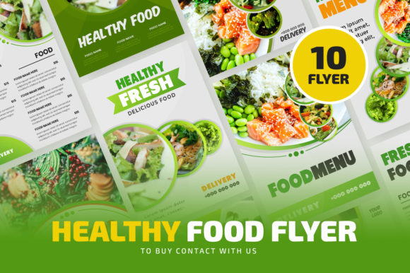 Modern Typography for Menus and Marketing: The Food Flyer Bundle