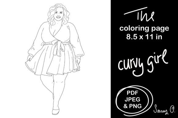Plus Size Model Sexy Curvy Girl Woman: A Celebration of Curves in Design