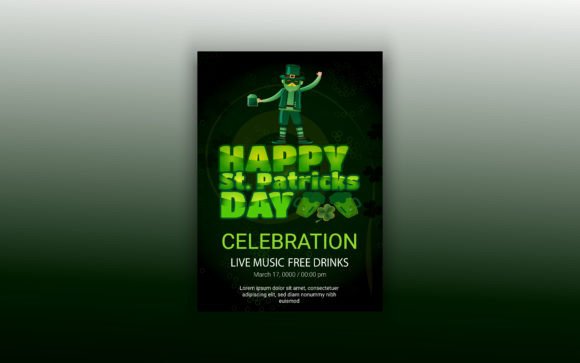 Unveiling the Happy Saint Patrick's Day Template Design